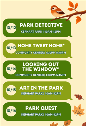 Fall Break Programs 2026